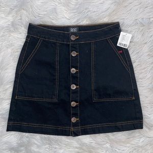 Urban Outfitters BDG Denim Button Down Mini Skirt Size Small